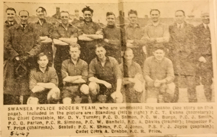 Swansea Football Team 1947
